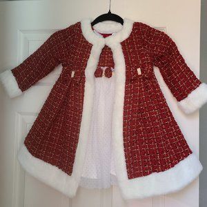 Red girl dress